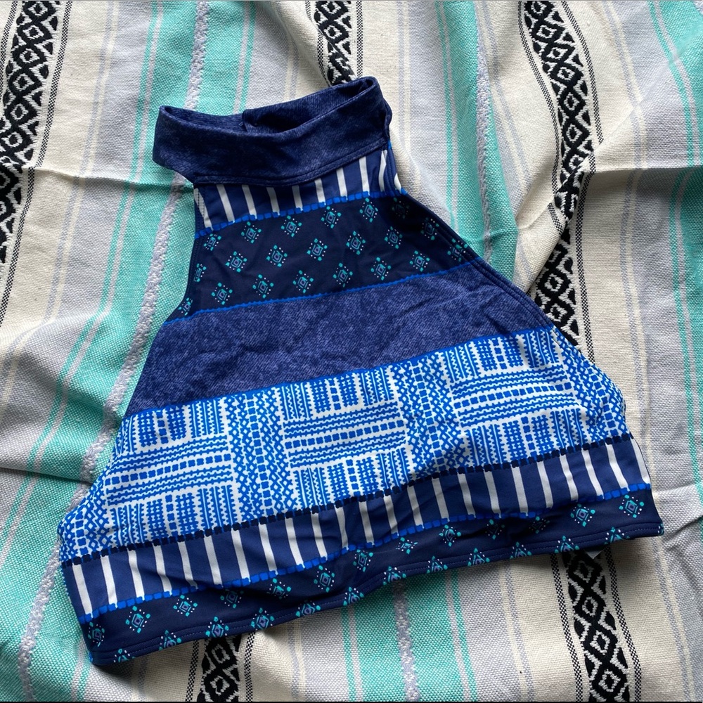 AERIE HALTER BIKINI TOP